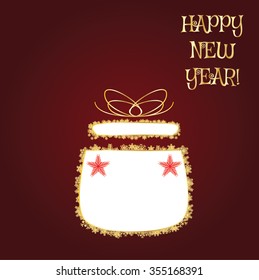 Golden New Year gift, best gift