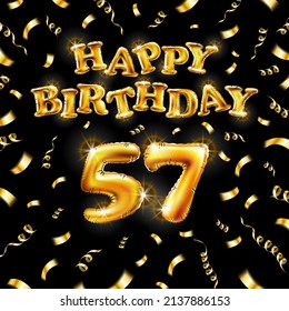 57 Birthday Images, Stock Photos & Vectors 