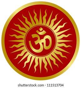 Golden Om Design