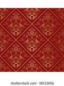 Golden ornament