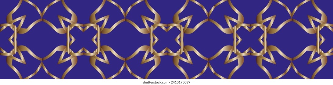 Ornamento dorado. Patrones coloridos de forma arbitraria. Conjunto de elementos de diseño para la presentación de folletos, tarjetas de visita y fondos de escritorio. Patrón abstracto. 