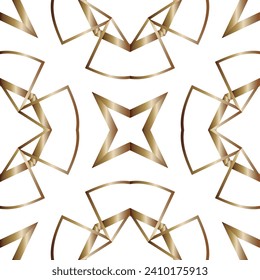 Golden ornament. Set of design elements for presentation of brochures, business cards, and Wallpapers.