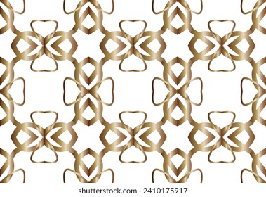 Golden ornament. Set of design elements for presentation of brochures, business cards, and Wallpapers.