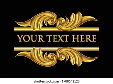 Golden Ornamental Romanesque is a ornament with golden coloured of ornament of ethnical building on romanesque age. this file is isolated, you can download and use it for any needed.