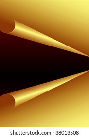 Golden Paper Background