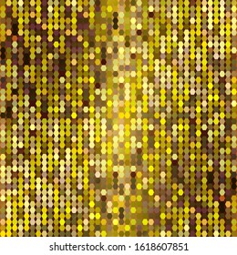 Golden pattern, gold mosaic. City lights.Abstract metallic background 