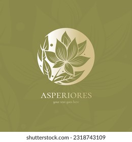 Patrón dorado sobre un fondo verde. Plantilla de mandala vectorial. Elementos de diseño dorados. Motivos tradicionales turcos e indios. Ideal para tejidos y textiles, papel pintado, embalaje o cualquier idea deseada.