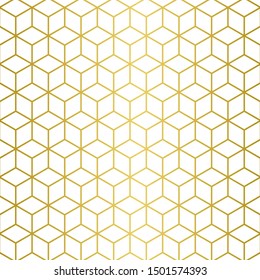 golden pattern, pasted on a white background, vector.