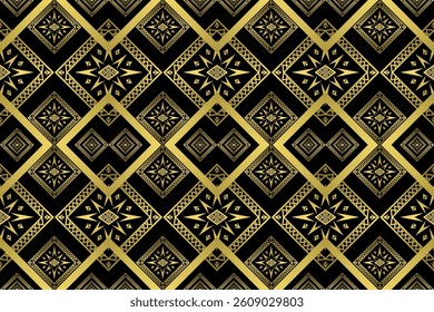 Golden Pattern Traditional Modern Texture