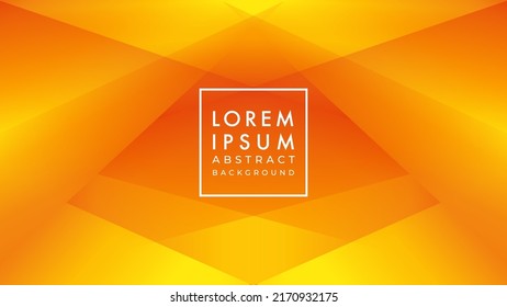 Golden pattern vector illustration. Vibrant yellow orange color gradient. Abstract background design template.