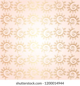 golden pattern victorian style