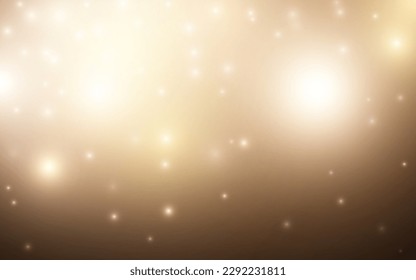 Golden pearl luxury bokeh soft light abstract background, Vector eps 10 illustration bokeh particles, Background decoration