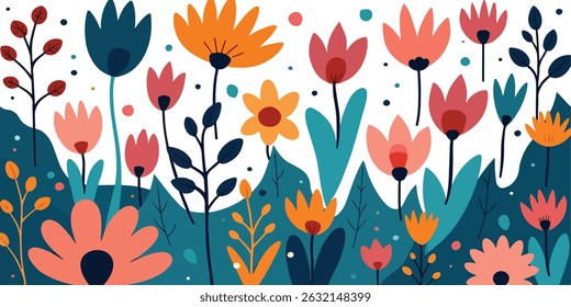 Golden Petal Harmony Illustrator Artwork	