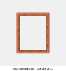 golden photo frame decoration Khmer ornament kbach a4 photos frame