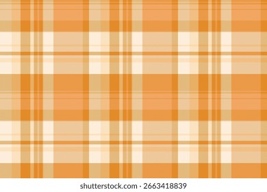 Golden plaid pattern. Abstract geometric design ideal for backgrounds, textures, or textile applications. Warm, versatile,  visually appealing.