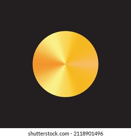 placa dorada en el diseño de vector de fondo negro