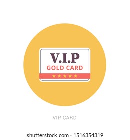 Golden and platinum VIP card template. Yellow theme concept