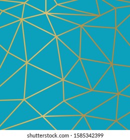 golden polygonal texture- vector illustration