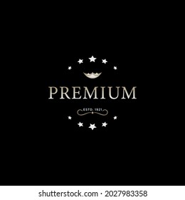 Golden Premium Quality. Satisfaction gold badge 