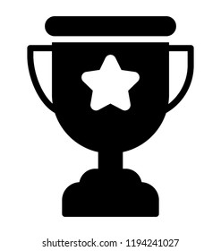 A golden prize cup representing trophy for winner