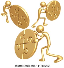 Golden Puzzle Concepts