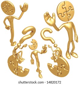Golden Puzzle Concepts