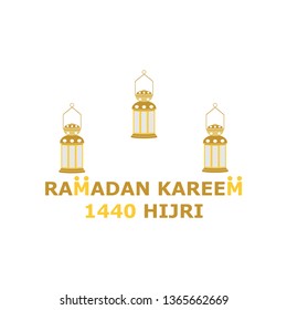 Golden Ramadan Islamic logo icon