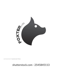 Golden Ratio "Foxter" Logo Design