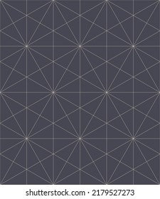 Golden Ratio Grid Proportion Outline Seamless Pattern Vector Abstract Background. Millimeter Graph Plotting Tech Structure Subtle Texture Repetitive Pale Grey Wallpaper. Line Art Graphic Illustration