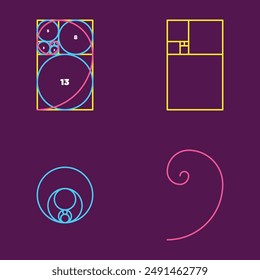 The golden ratio, also known as the golden number, golden proportion, or the divine proportion, is a ratio between two numbers that equals approximately 1.618.