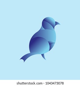 golden ratio logo. Bird Logo Template Made With Golden Ratio Principles.hummingbirds logo.