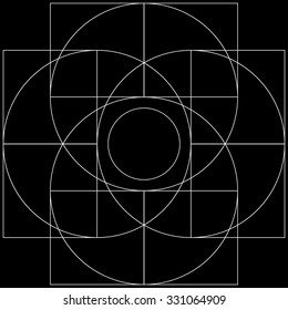  Golden ratio pattern