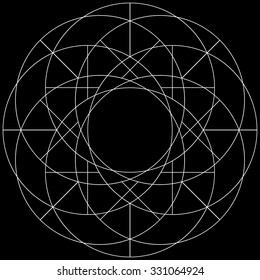  Golden ratio pattern