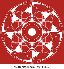 Golden ratio pattern