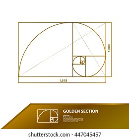 Golden Ratio vector