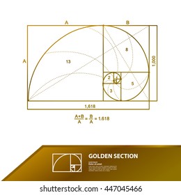 Golden Ratio vector