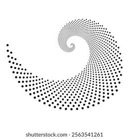 golden ration fibonacci pattern for logo icon background web graphic tattoo. vector illustration.