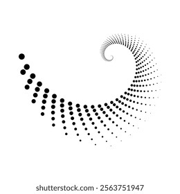 golden ration fibonacci pattern for logo icon background web graphic tattoo. vector illustration.
