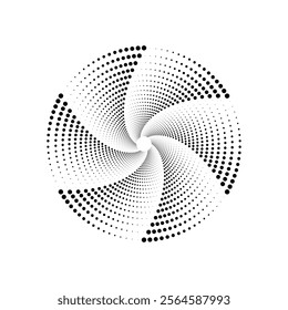 golden ration fibonacci pattern for logo icon background web graphic tattoo. vector illustration.