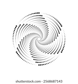 golden ration fibonacci pattern for logo icon background web graphic tattoo. vector illustration.