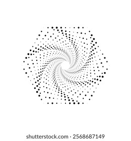 golden ration fibonacci pattern for logo icon background web graphic tattoo. vector illustration.