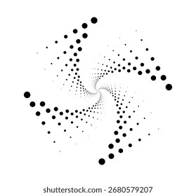 Patrón de fibonacci de ración dorada para el tatuaje gráfico de Web de fondo de icono de logotipo. Ilustración vectorial.