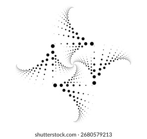 padrão de fibonacci de ração dourada para o ícone de logotipo plano de fundo web tatuagem gráfica. ilustração vetorial.
