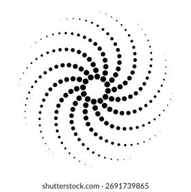 golden ration fibonacci pattern for logo icon background web graphic tattoo. vector illustration.