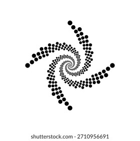 padrão de fibonacci de ração dourada para o ícone de logotipo plano de fundo web tatuagem gráfica. ilustração vetorial.