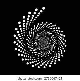 padrão de fibonacci de ração dourada para o ícone de logotipo plano de fundo web tatuagem gráfica. ilustração vetorial. 