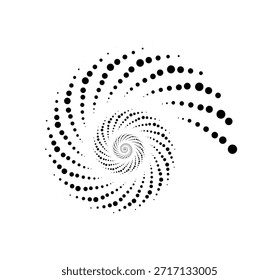 Patrón de fibonacci de ración dorada para el tatuaje gráfico de Web de fondo de icono de logotipo. Ilustración vectorial. 
