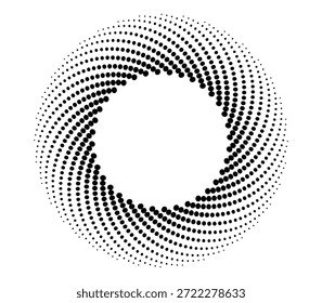 Patrón de fibonacci de ración dorada para el tatuaje gráfico de Web de fondo de icono de logotipo. Ilustración vectorial. 