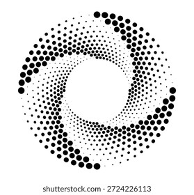 Patrón de fibonacci de ración dorada para el tatuaje gráfico de Web de fondo de icono de logotipo. Ilustración vectorial. 