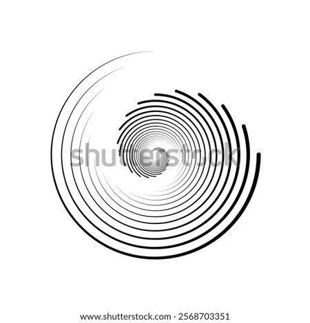 golden ration fibonacci pattern for logo icon background web graphic tattoo. vector illustration.